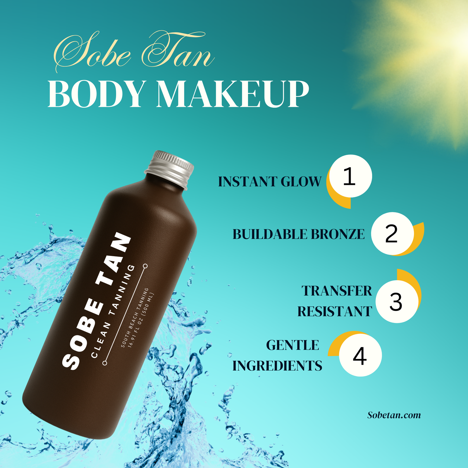 Body Makeup (One-Night Brown, No DHA)